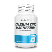 Calcium Zinc Magnesium - 100 tabletta - BioTechUSA Hungary