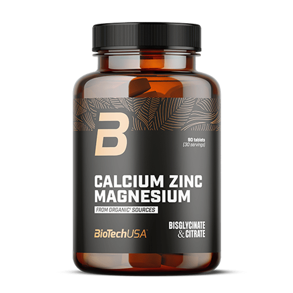 Calcium Zinc Magnesium from organic sources - 90 tabletta