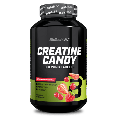 Creatine Candy - 240 ragótabletta - BioTechUSA Hungary