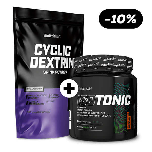 IsoTonic 600 g és Cyclic Dextrin együtt 10% kedvezménnyel