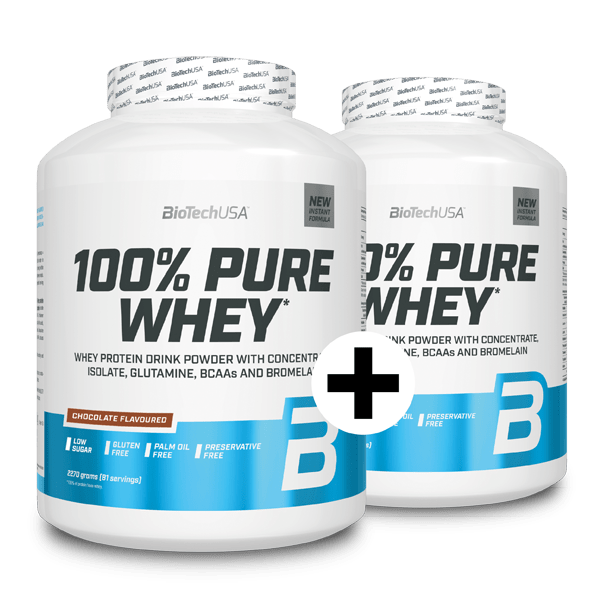 100% Pure Whey 2x2270 g - Duplázz és spórolj