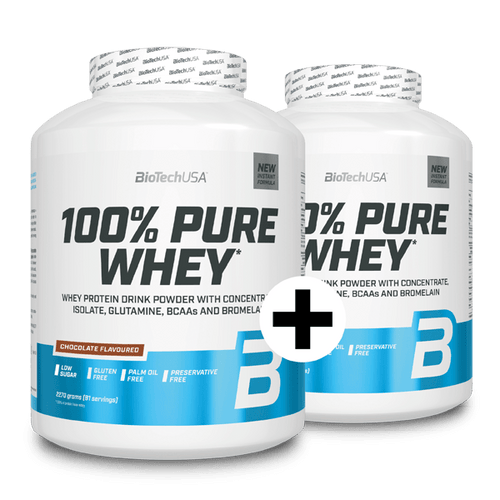 100% Pure Whey 2x2270 g - Duplázz és spórolj