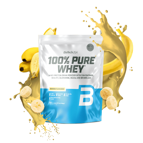 100% Pure Whey tejsavó fehérjepor - 1000 g