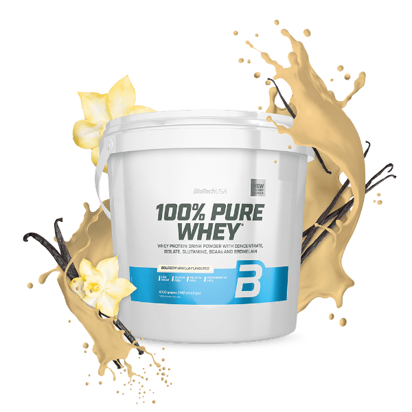 100% Pure Whey tejsavó fehérjepor - 4000 g
