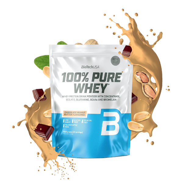 100% Pure Whey tejsavó fehérjepor - 1000 g