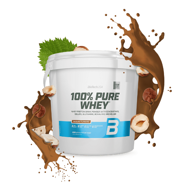 100% Pure Whey tejsavó fehérjepor - 4000 g