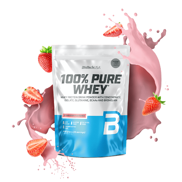 100% Pure Whey tejsavó fehérjepor - 454 g