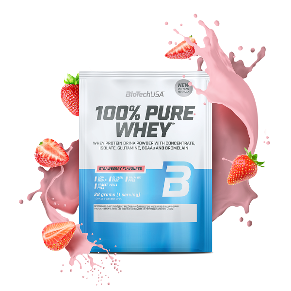 100% Pure Whey tejsavó fehérjepor - 28 g
