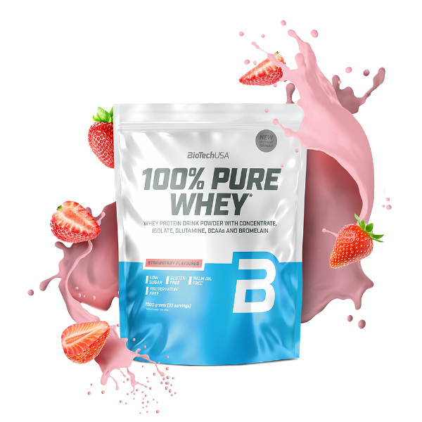 100% Pure Whey tejsavó fehérjepor - 1000 g