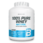 100% Pure Whey Natural tejsavófehérje - koncentrátum italpor - 2270 g - BioTechUSA Hungary