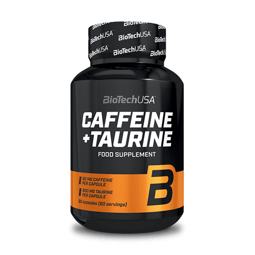 Caffeine + Taurine - 60 kapszula - BioTechUSA Hungary