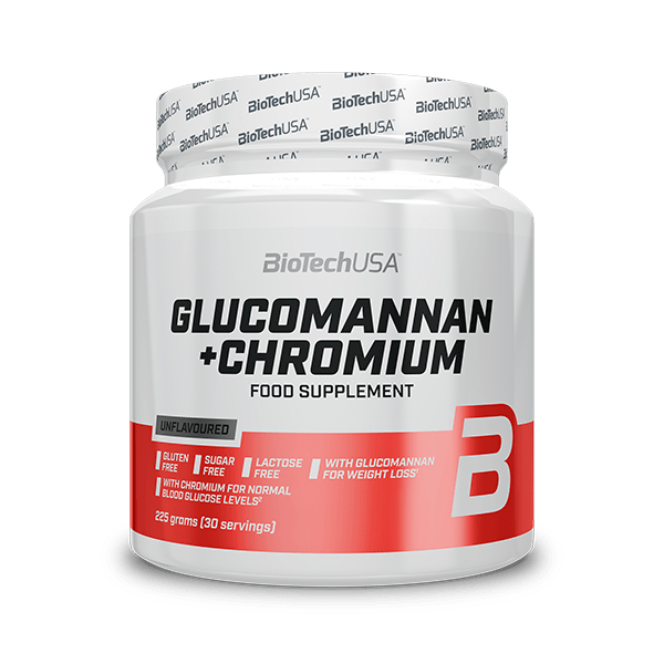 Glucomannan + Chromium étrendkiegészítő italpor - 225 g
