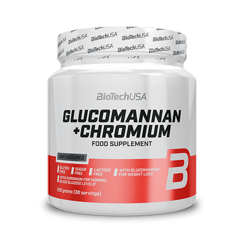 Glucomannan + Chromium étrendkiegészítő italpor - 225 g