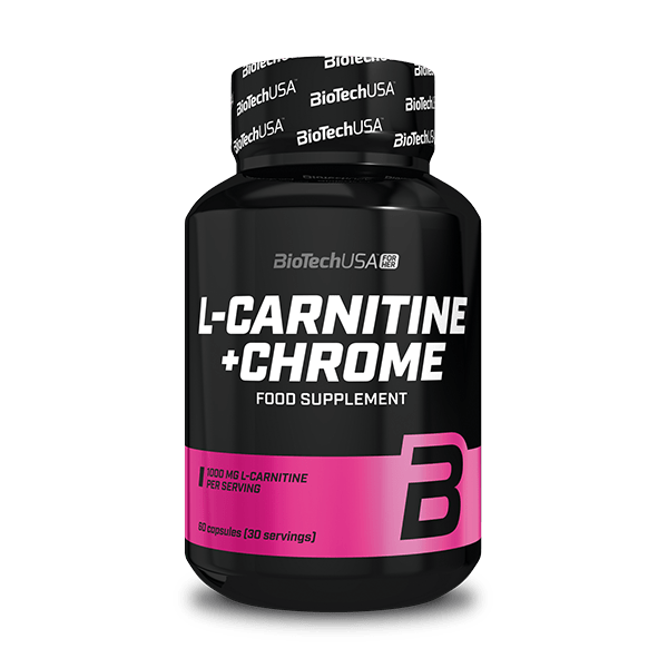 L-Carnitine + Chrome - 60 kapszula