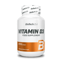 Vitamin D3 - 120 tabletta - BioTechUSA Hungary