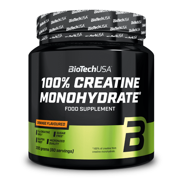 100% Creatine Monohydrate - 300 g ízesített