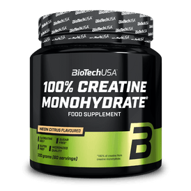 100% Creatine Monohydrate - 300 g ízesített - BioTechUSA Hungary