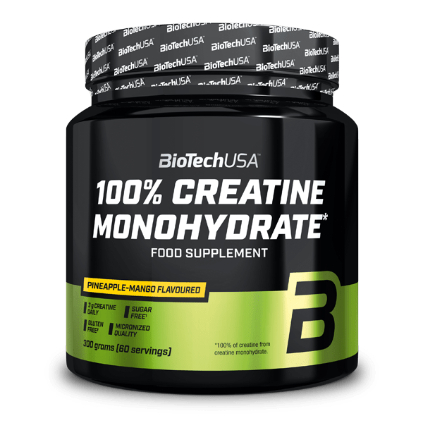 100% Creatine Monohydrate - 300 g ízesített