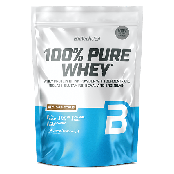 100% Pure Whey tejsavó fehérjepor - 454 g