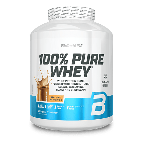 100% Pure Whey tejsavó fehérjepor - 2000 g - BioTechUSA Hungary