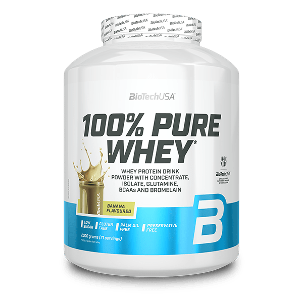 100% Pure Whey tejsavó fehérjepor - 2000 g