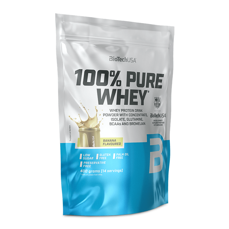 100% Pure Whey tejsavó fehérjepor - 400 g