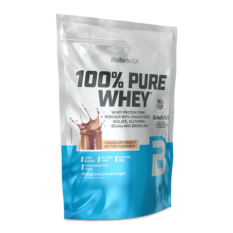 100% Pure Whey tejsavó fehérjepor - 400 g
