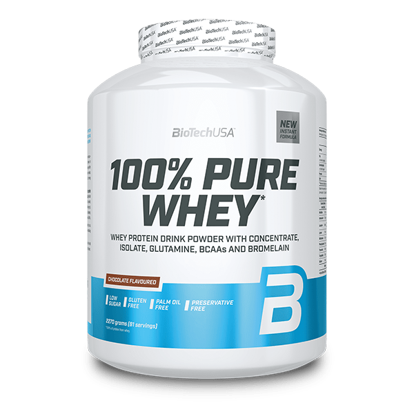 100% Pure Whey tejsavó fehérjepor - 2270 g
