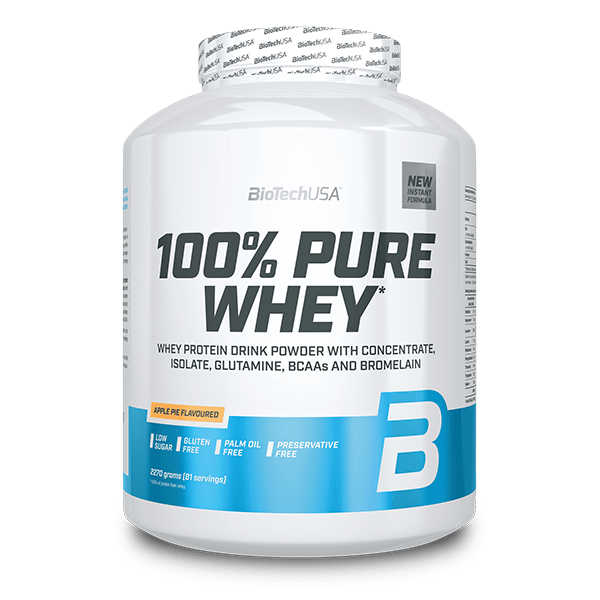 100% Pure Whey tejsavó fehérjepor - 2270 g