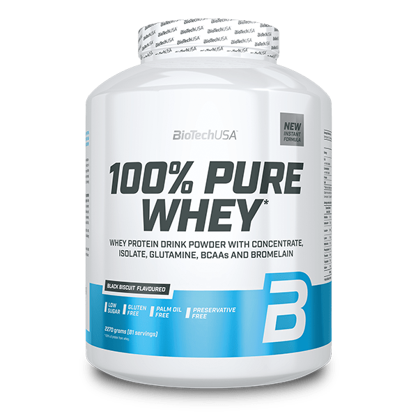 100% Pure Whey tejsavó fehérjepor - 2270 g