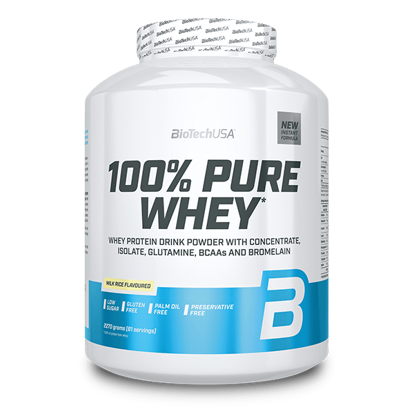 100% Pure Whey tejsavó fehérjepor - 2270 g