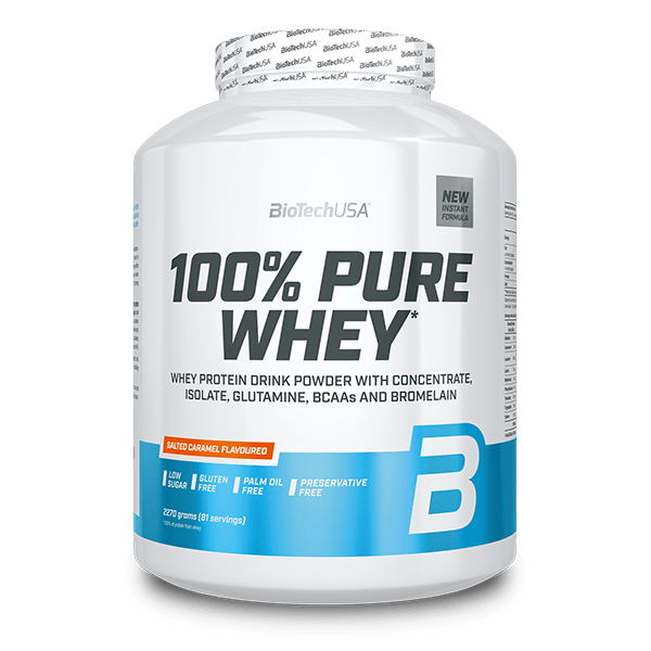 100% Pure Whey tejsavó fehérjepor - 2270 g