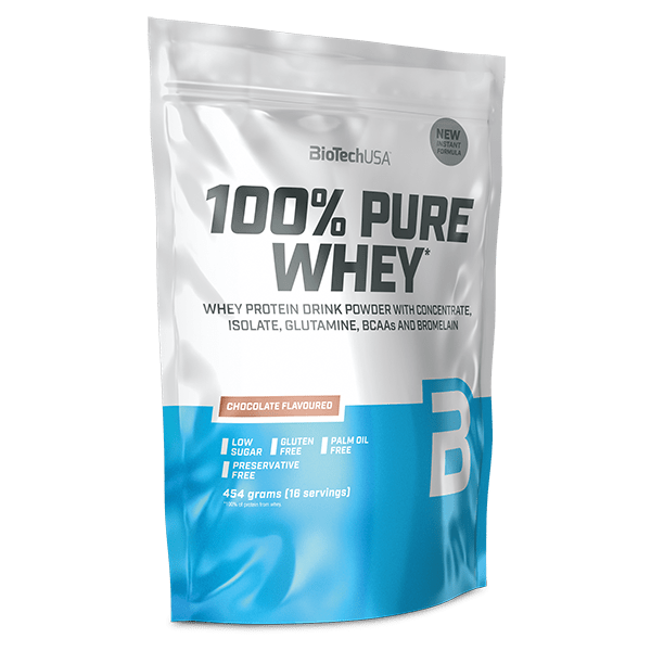 100% Pure Whey tejsavó fehérjepor - 454 g