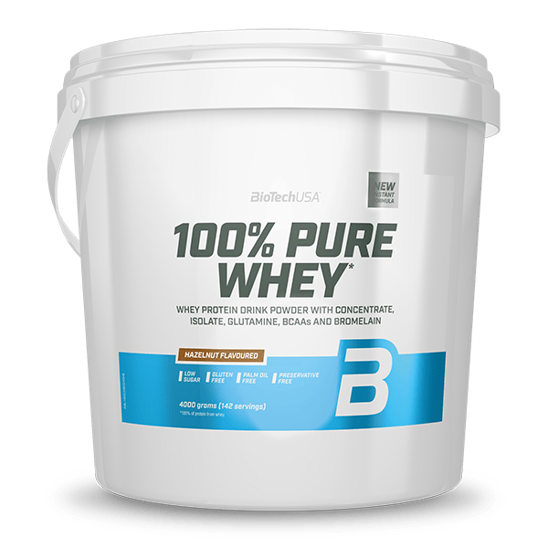 100% Pure Whey tejsavó fehérjepor - 4000 g