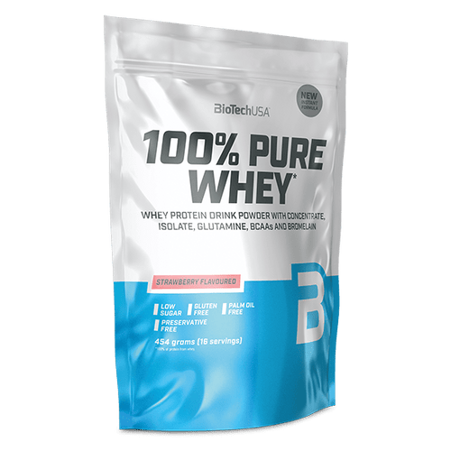 100% Pure Whey tejsavó fehérjepor - 454 g (kifutó)