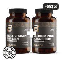 Multivitamin For Men + Calcium Zinc Magnesium from organic sources - BioTechUSA Hungary