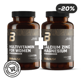 Multivitamin For Women + Calcium Zinc Magnesium from organic sources - BioTechUSA Hungary