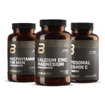 Multivitamin For Men + Calcium Zinc Magnesium + Liposomal Vitamin C from organic sources