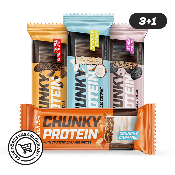 Chunky Protein Bar 3+1