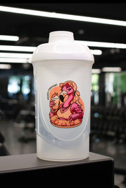 Limitált kiadású, gyűjthető shaker (Barackos joghurt) - 600 ml - BioTechUSA Hungary
