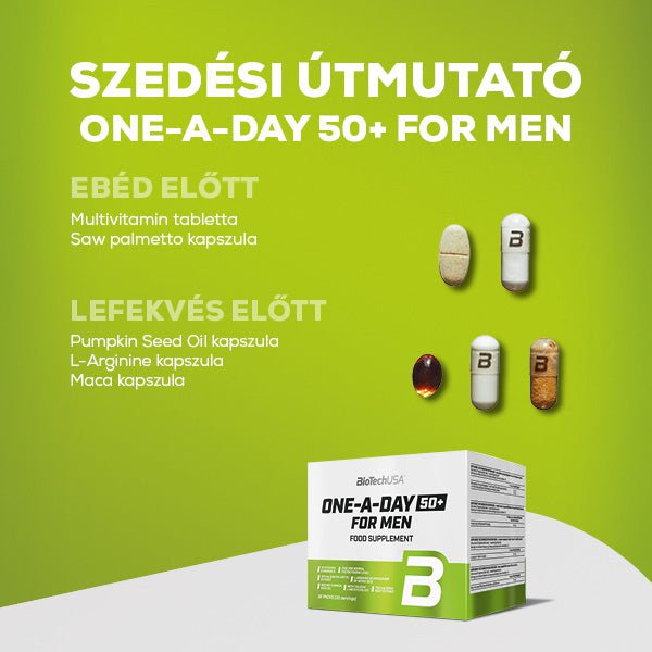 One-A-Day 50+ For Men - 30 csomag