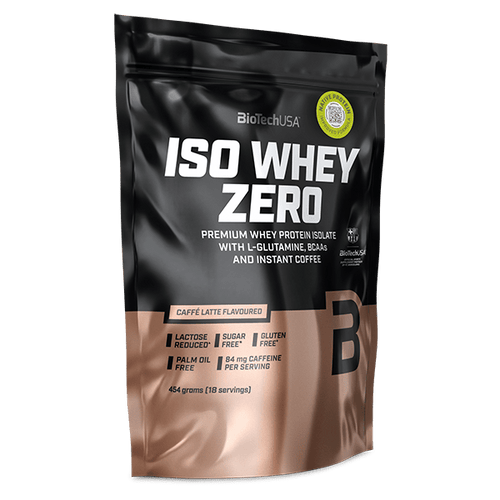Iso Whey Zero - 454 g Caffé Latte - BioTechUSA Hungary