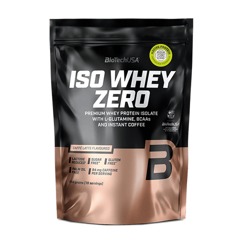 Iso Whey Zero - 454 g Caffé Latte - BioTechUSA Hungary