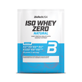 Iso Whey Zero Natural - 25 g - BioTechUSA Hungary
