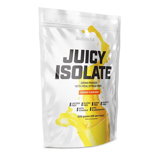 Juicy Isolate fehérjeitalpor narancs - 500 g