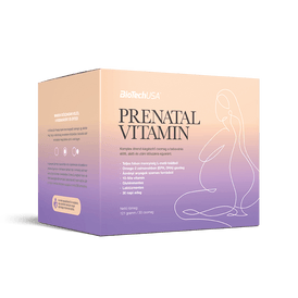 Prenatal Vitamin, babaváró étrendkiegészítő csomag - BioTechUSA Hungary