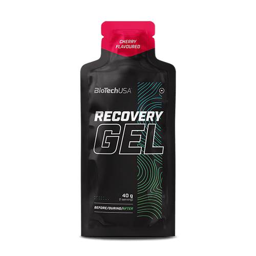BioTechUSA hidrolizált fehérjével, BCAA-kal, glutaminnal, glükózaminnal, magnéziummal és B5-vitaminnal.