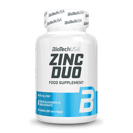 Zinc Duo - 60 tabletta - BioTechUSA Hungary