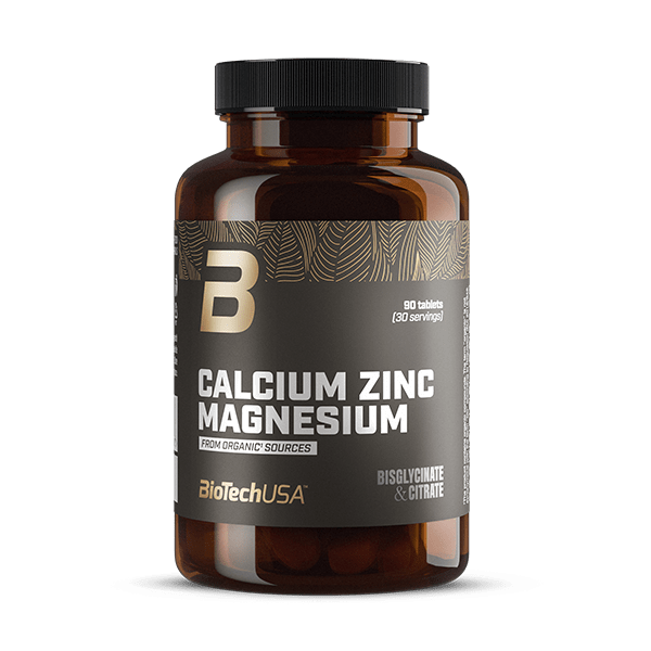 Calcium Zinc Magnesium from organic sources - 90 tabletta