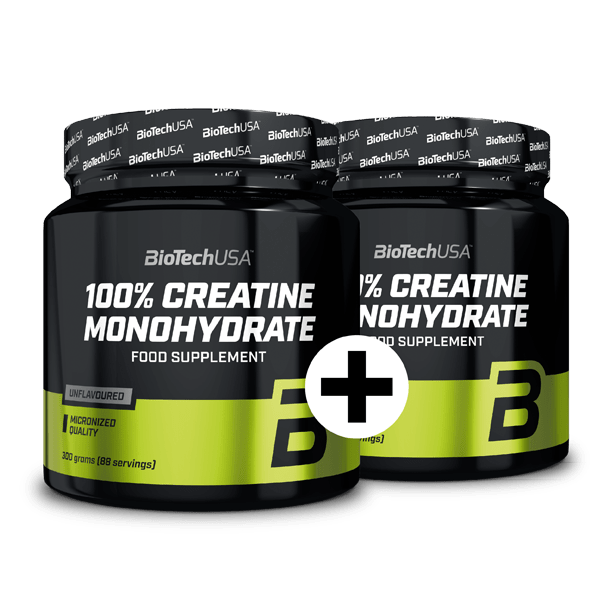 100% Micronized Creatine Monohydrate 2x300 g - Duplázz és spórolj